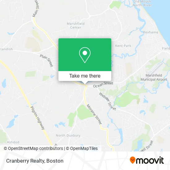 Cranberry Realty map