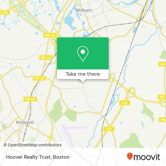 Hoover Realty Trust map