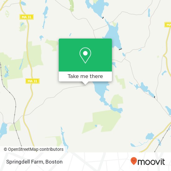 Springdell Farm map