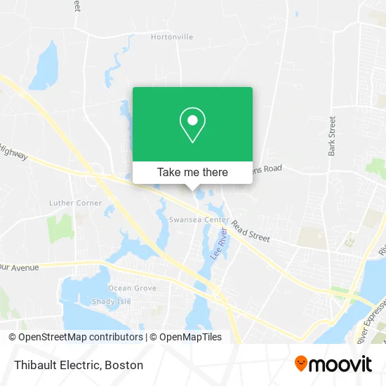 Thibault Electric map