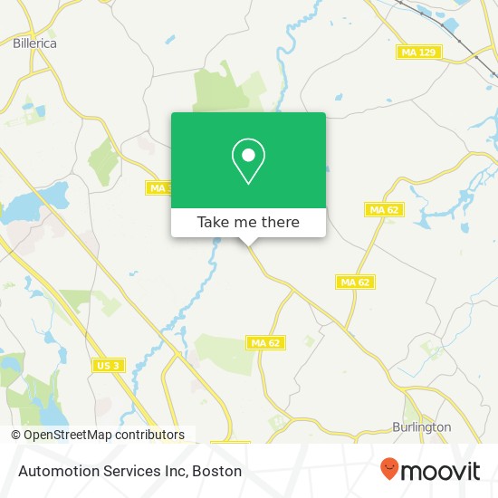 Mapa de Automotion Services Inc