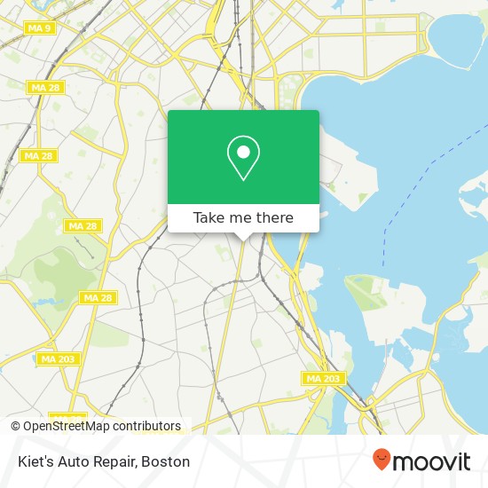 Kiet's Auto Repair map