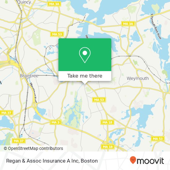 Regan & Assoc Insurance A Inc map