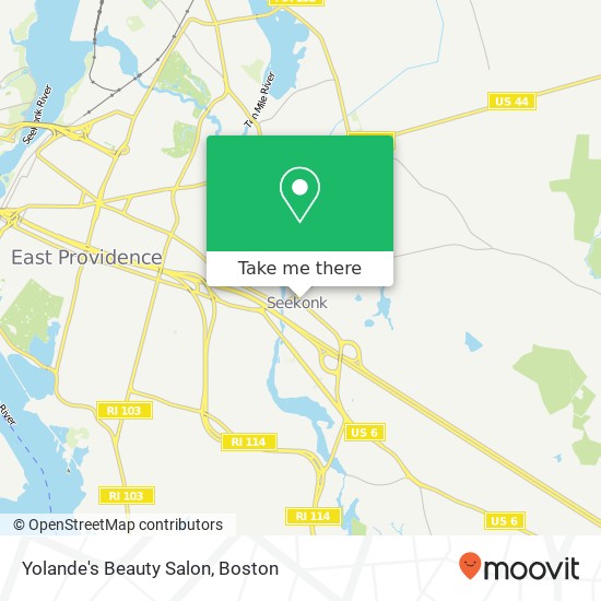 Mapa de Yolande's Beauty Salon