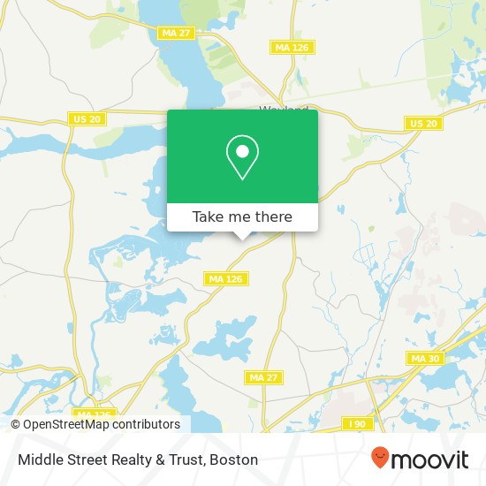 Middle Street Realty & Trust map