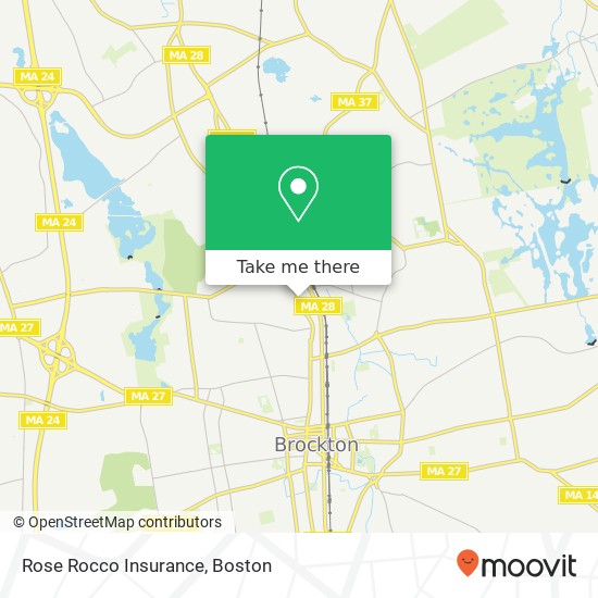 Mapa de Rose Rocco Insurance