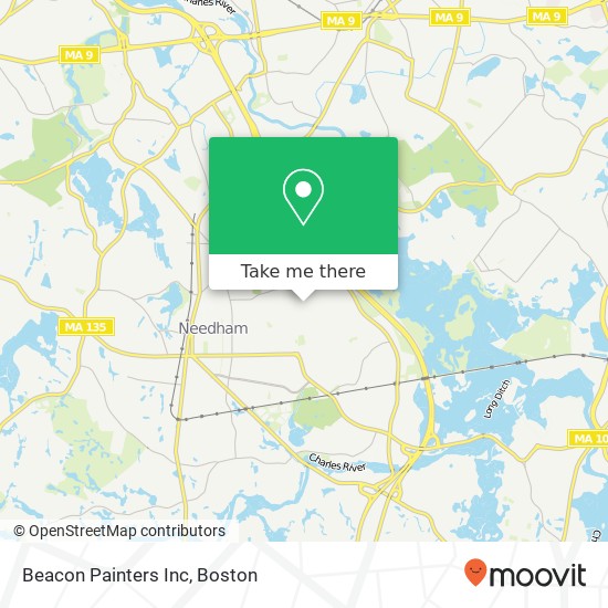Beacon Painters Inc map