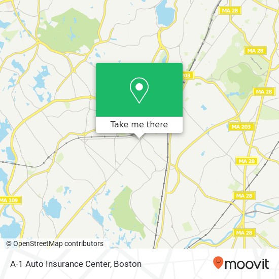 Mapa de A-1 Auto Insurance Center