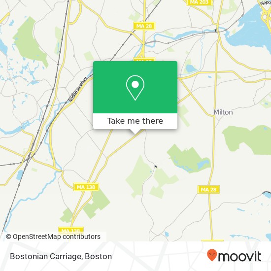 Bostonian Carriage map