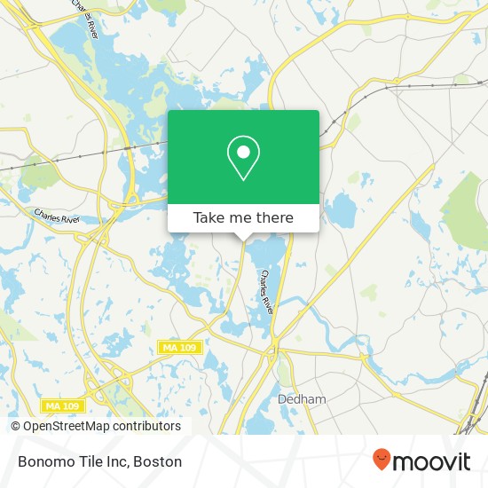 Bonomo Tile Inc map