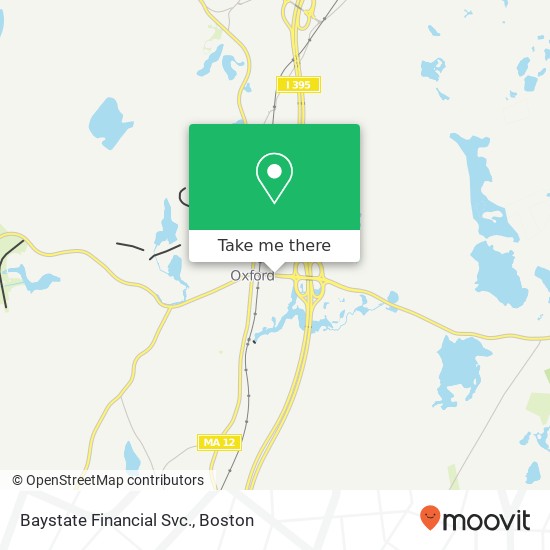 Baystate Financial Svc. map