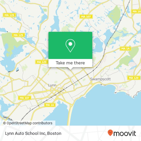 Lynn Auto School Inc map