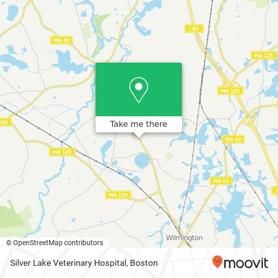 Silver Lake Veterinary Hospital map