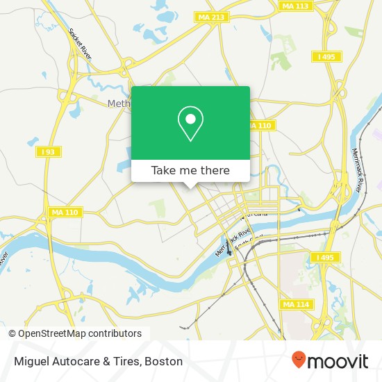 Miguel Autocare & Tires map