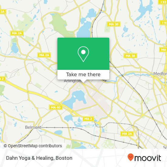 Dahn Yoga & Healing map