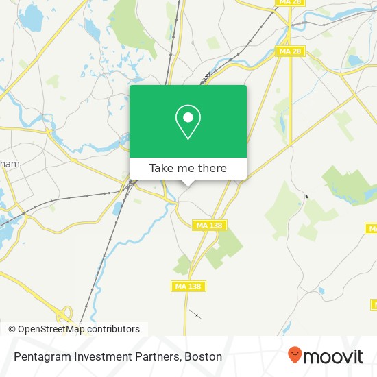 Mapa de Pentagram Investment Partners