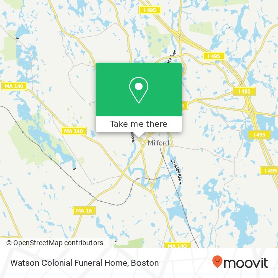 Mapa de Watson Colonial Funeral Home