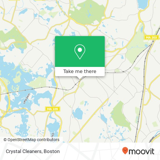 Mapa de Crystal Cleaners