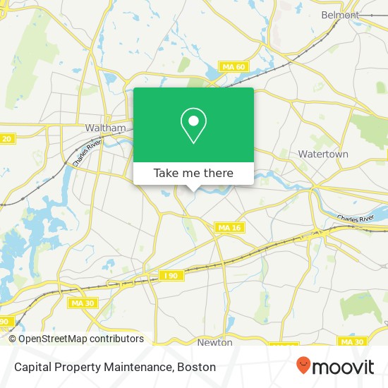 Mapa de Capital Property Maintenance