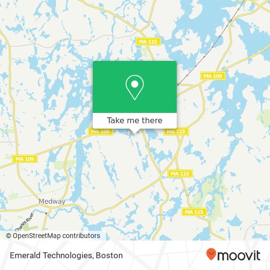 Emerald Technologies map