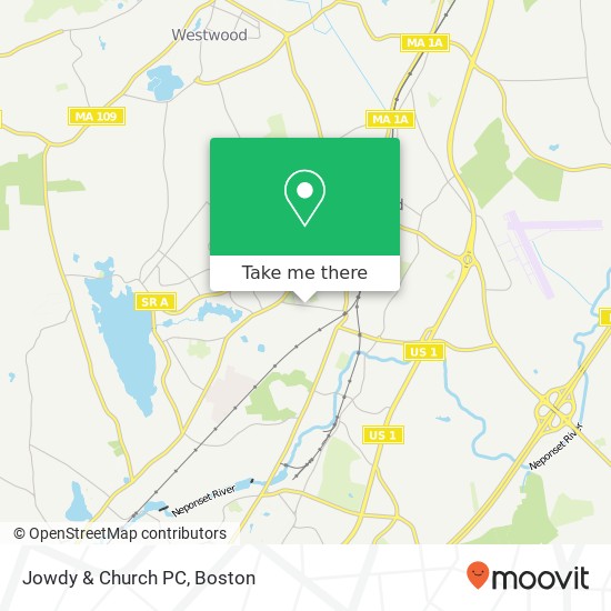 Jowdy & Church PC map