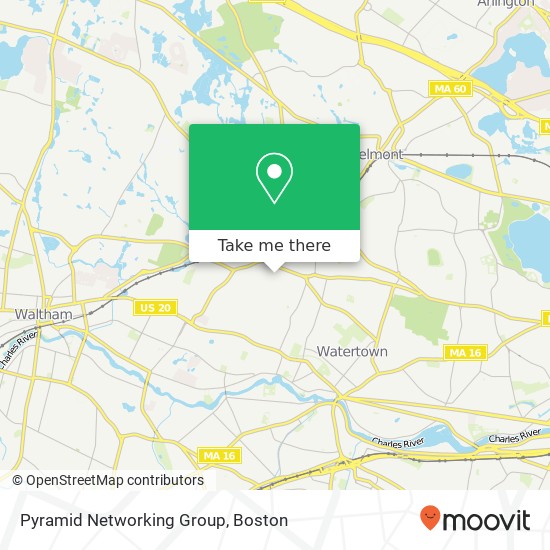 Mapa de Pyramid Networking Group