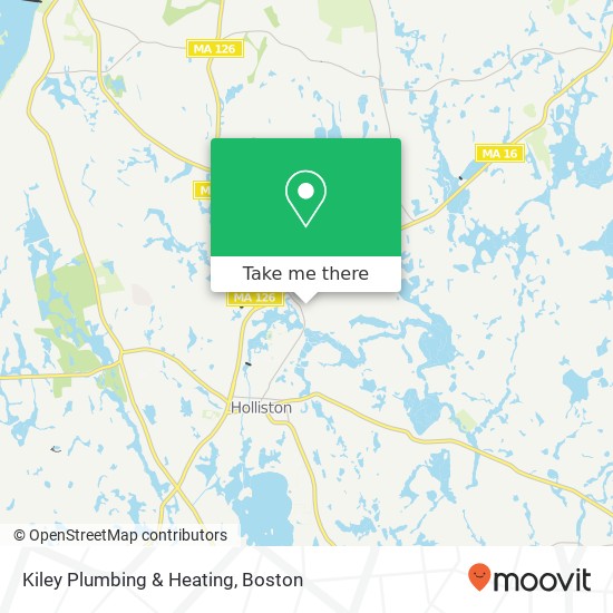 Kiley Plumbing & Heating map