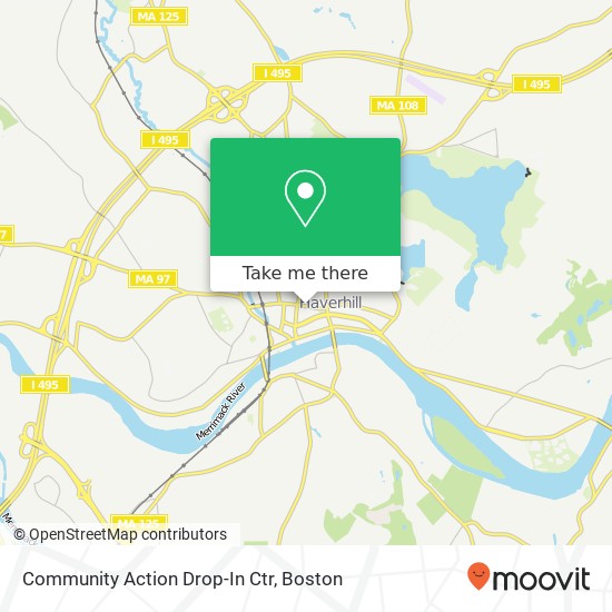 Mapa de Community Action Drop-In Ctr