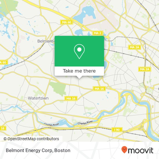 Mapa de Belmont Energy Corp