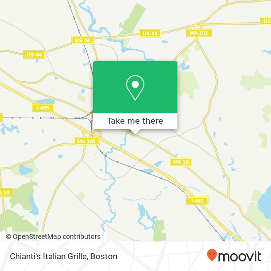 Mapa de Chianti's Italian Grille