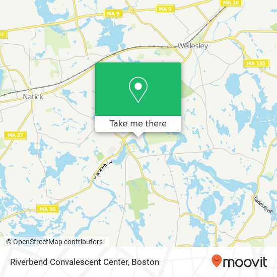 Mapa de Riverbend Convalescent Center