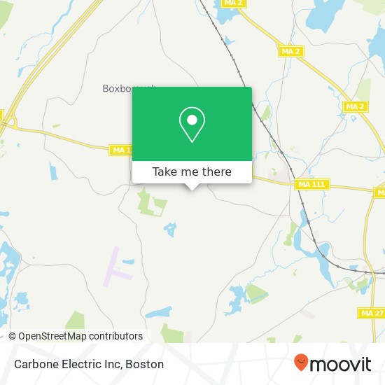 Mapa de Carbone Electric Inc