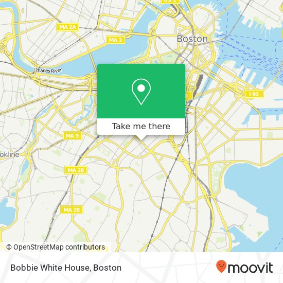 Bobbie White House map