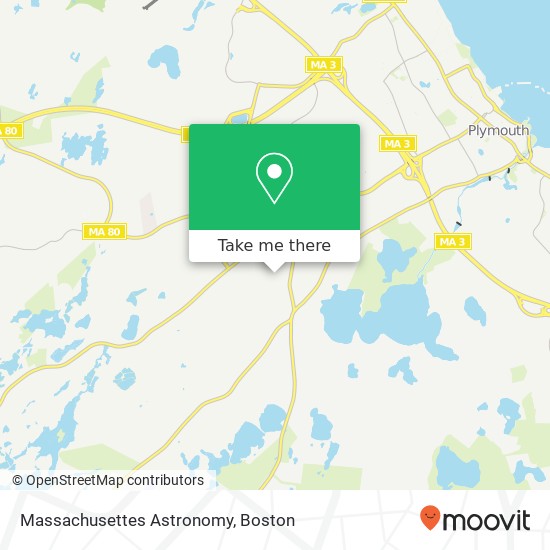 Mapa de Massachusettes Astronomy