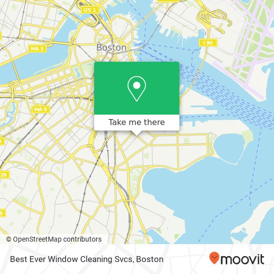 Best Ever Window Cleaning Svcs map