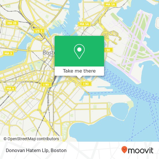 Donovan Hatem Llp map