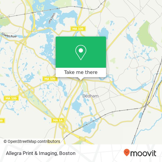 Allegra Print & Imaging map