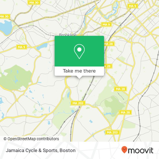 Mapa de Jamaica Cycle & Sports