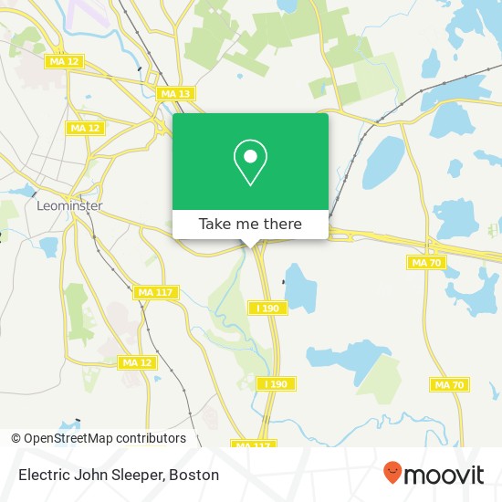 Mapa de Electric John Sleeper