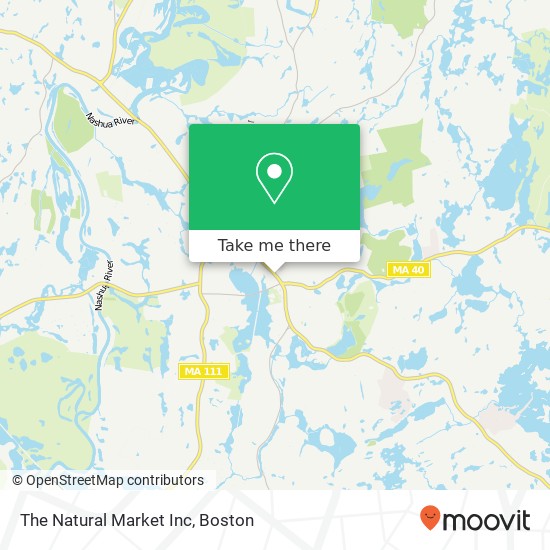 Mapa de The Natural Market Inc