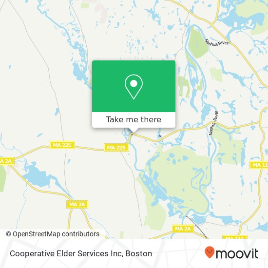 Cooperative Elder Services Inc map