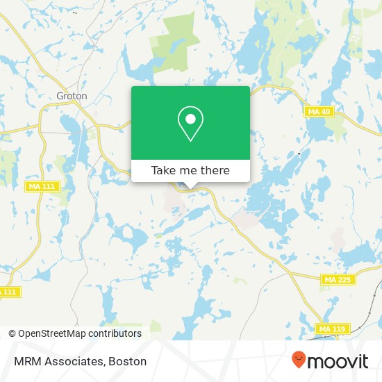 MRM Associates map