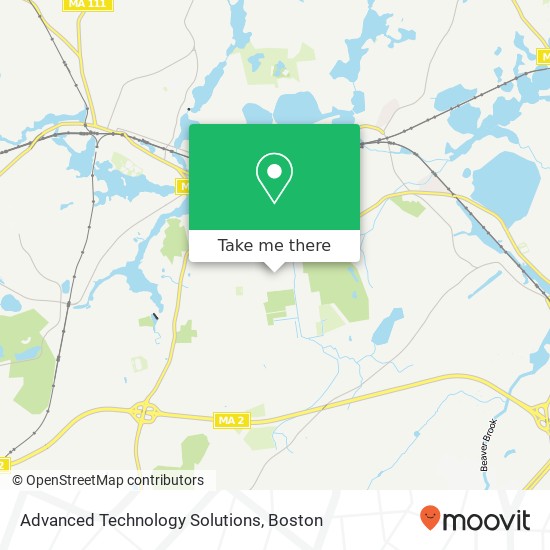 Advanced Technology Solutions map