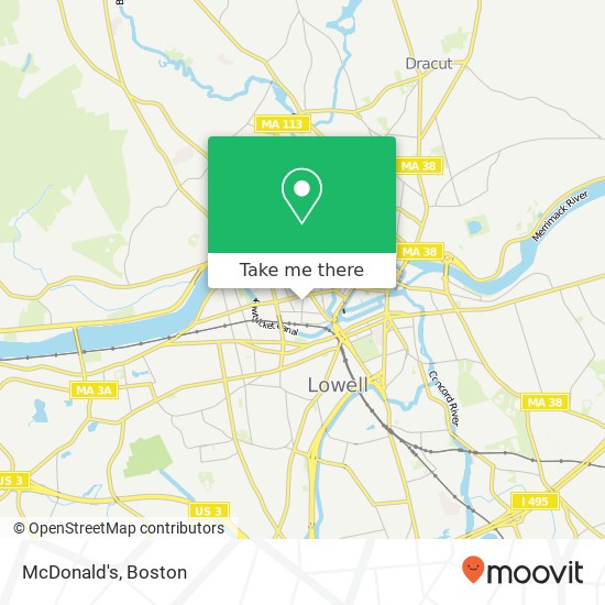 McDonald's map