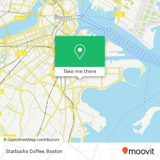 Starbucks Coffee map