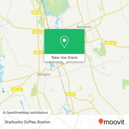 Mapa de Starbucks Coffee