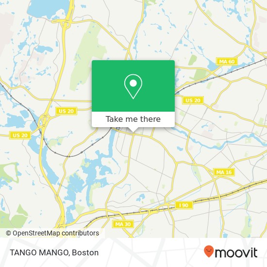 Mapa de TANGO MANGO
