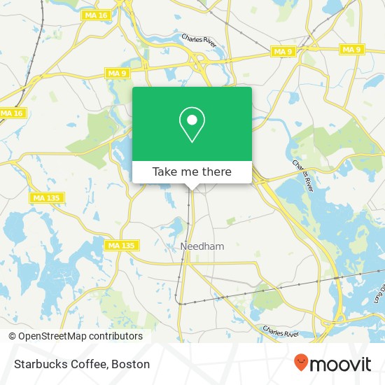 Starbucks Coffee map