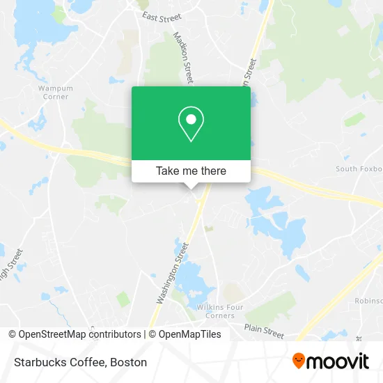 Starbucks Coffee map