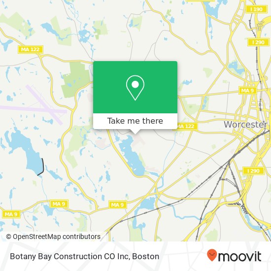 Mapa de Botany Bay Construction CO Inc